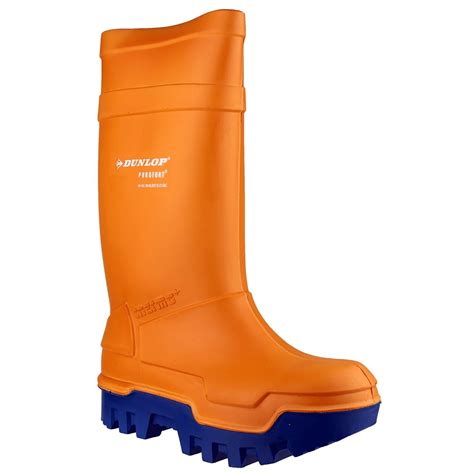 Dunlop Purofort Thermo Plus Wellington in Orange - UK 5 - £126 | Garden4Less UK Shop