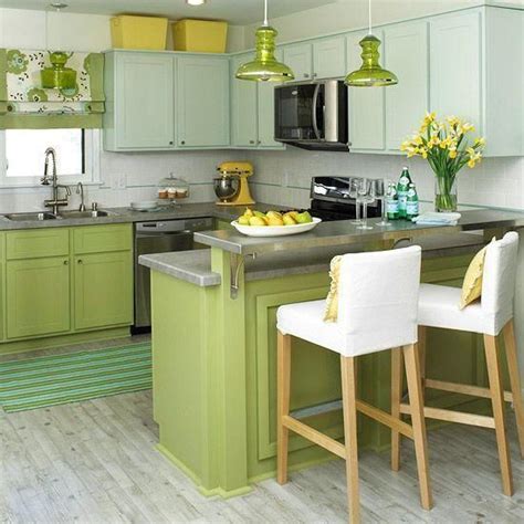 Image result for pear green kitchen cabinets | Cocinas de sueños ...