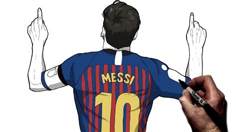 How To Draw Messi Lionel Messi