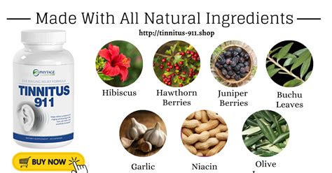 Buy Tinnitus 911 | Natural Ingredients Used In Tinnitus 911