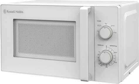 Russell Hobbs RHM2077 20L Manual 800w Solo Microwave White: Amazon.co.uk: Large Appliances