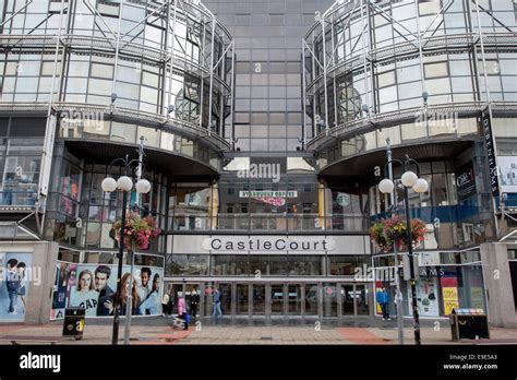 Castle Court Shopping Centre - Mall, Belfast; Northern Ireland Stock ...