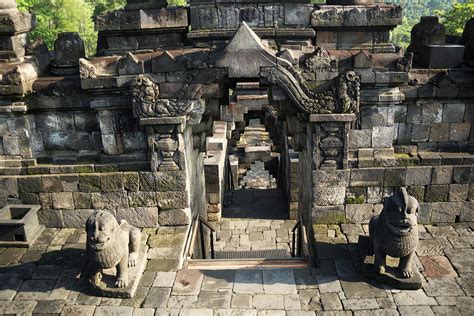 Interior Of Borobudur Temple Photograph by Konstantin Trubavin