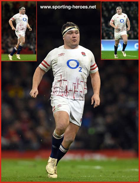 Jamie GEORGE - International Rugby Union Caps. - England