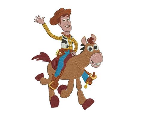 Woody And Bullseye Filled Embroidery Design | Etsy Machine Applique Designs, Machine Embroidery ...