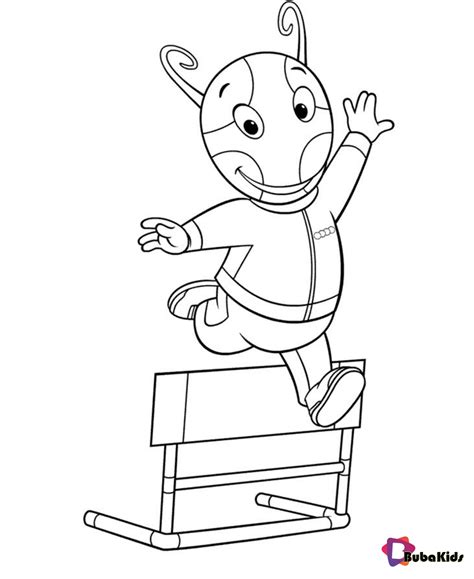 Backyardigans Coloring Pages for kids free Backyardigans, bubakids.com, Coloring, Pages ...