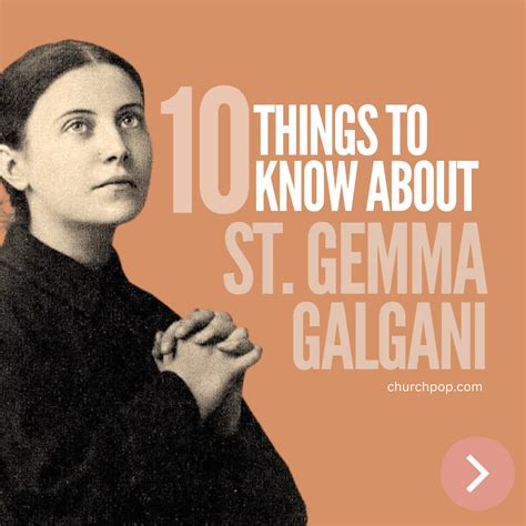 10 Fascinating Facts About 19th C. Italian Mystic St. Gemma Galgani