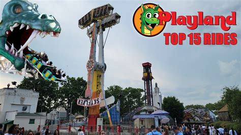 Top 15 Rides at Rye Playland - YouTube