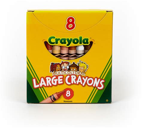 Crayola Multicultural Crayons, 8 Count | Crayola