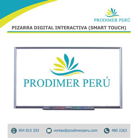 Pizarra Digital Interactiva PDI-96 (2,15m X 1,17m) – PRODIMER PERÚ