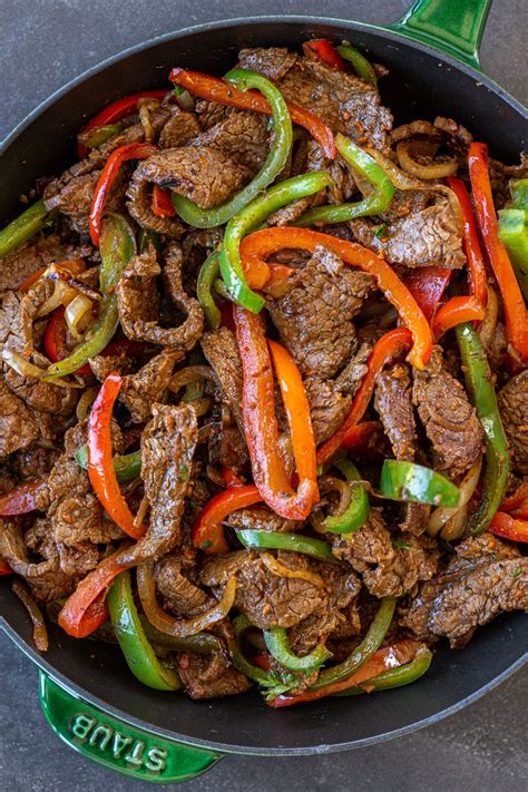 The Best Steak Fajitas Recipe - Momsdish