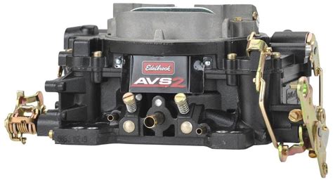 Edelbrock 19053: AVS2 Carburetor | 650 CFM | Manual Choke | Square Flange | Non-EGR | Black ...