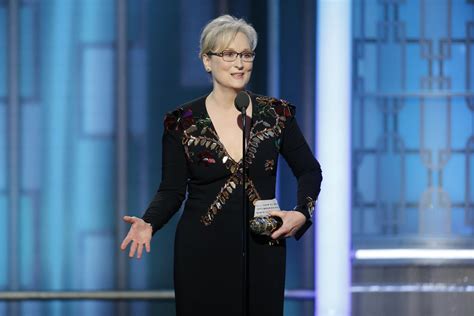 Golden Globes: Meryl Streep Accepts 2017 Cecil B DeMille Award