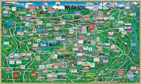 Waterloo Tourist Map - Waterloo ON • mappery