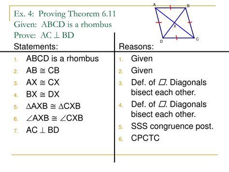 PPT - 6.4 Rhombuses, Rectangles and Squares PowerPoint Presentation, free download - ID:6591935