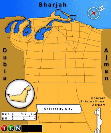 Sharjah Map In Emirates Wall Maps Of The World Amp Countries For Australia - Bank2home.com