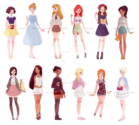 Disney Princess Fashion, Disney Princess Art, Disney Fan Art, Disney ...