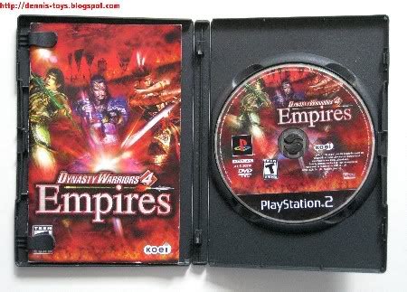 Dennis-Toys: Dynasty Warriors 4 Empires PS2