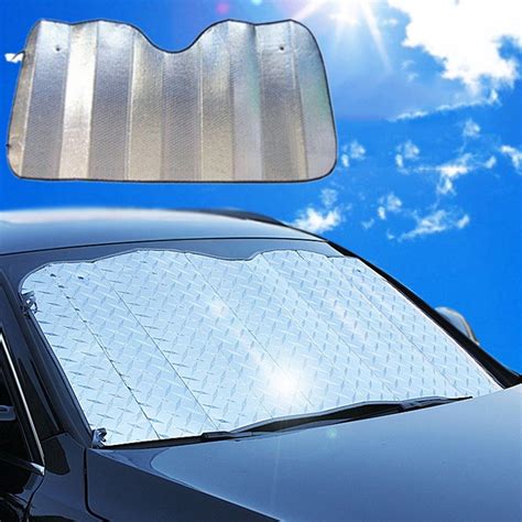 Universal Foldable Car Windshield Visor Cover Block Front Rear Window ...