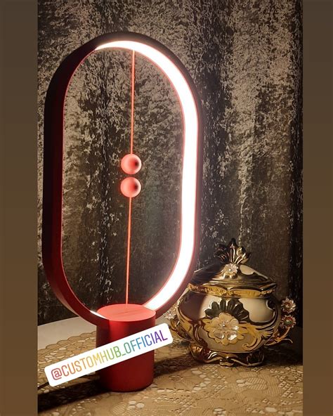 MAGNET SWITCH LAMP (IN RED COLOR) – custom hub