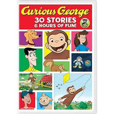 Curious George 30-Story Collection (DVD) - Walmart.com - Walmart.com