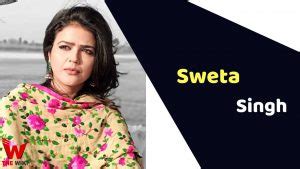 Sweta Singh (News Anchor) Wiki Height, Weight, Age, Affairs, Biography ...