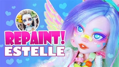 Repaint! Estelle the Pastel Rainbow Art Doll - H ALI Crafts ...