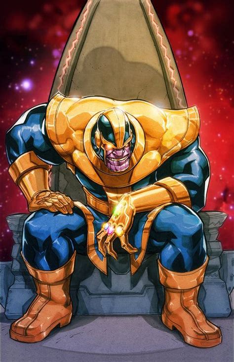 THANOS - Mia Cabrera | Marvel comics art, Comic books art, Marvel comics