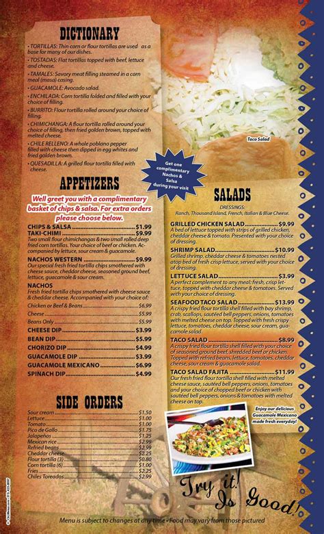 Enjoy a variety of Mexican platters and appetizers | Delicious Mexican food at Old West Mexican ...