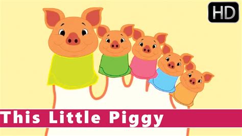 This Little Piggy | Nursery Rhymes for Children - YouTube