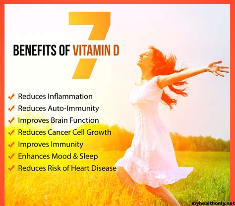 Helpful Health Benefits of Vitamin D, You must to know - My Health Only