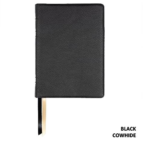 Legacy Standard Bible, Giant Print Reference - Paste-Down Black Cowhide ...