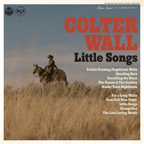 Colter Wall Releases Brand New LP Little Songs | Grateful Web