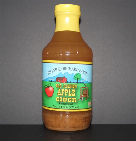 16 oz Hillside Orchard Farms Apple Cider