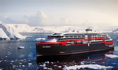 Hurtigruten expands Antarctic fleet with hybrid vessel Roald Amundsen