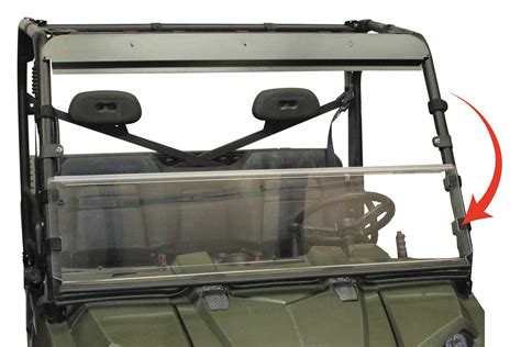 Seizmik® - Versa-Flip™ Windshield - POWERSPORTSiD.com