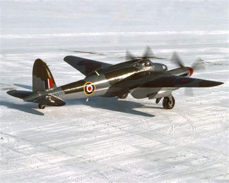 A collection of colour photographs of the famous De Havilland Mosquito ...