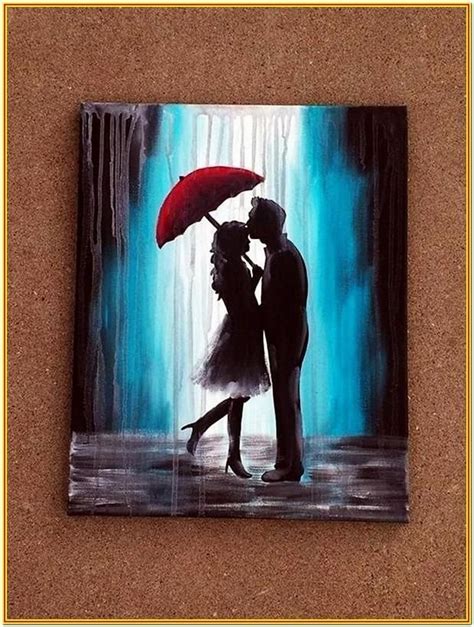 Black Canvas Painting Ideas For Beginners - Grady Cindy