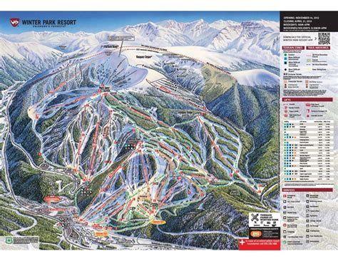 Winter Park Trail Map from winterparkresort.com/ - spatialdrift