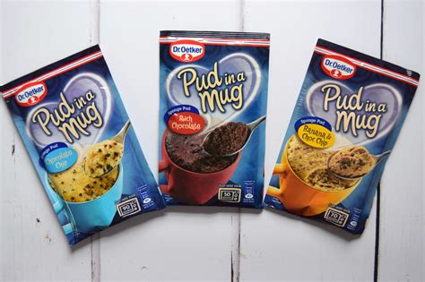 A Quick Treat With Dr Oetker Pud In A Mug - Sticky Mud & Belly Laughs