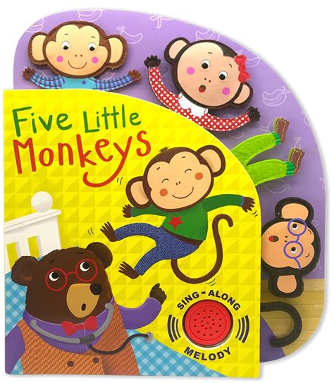 Five Little Monkeys | Five little monkeys, Little monkeys, Baby book