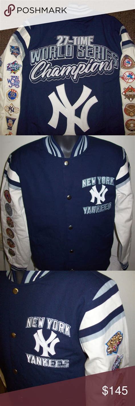 NEW YORK YANKEES 27 TIME CHAMPIONSHIP JACKET 3X-5X | Champion jacket ...