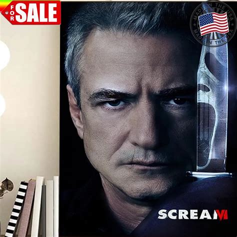 Oh Dermot Mulroney As Detective Bailey In The Scream Vi Movie Home Decor Poster Size up S to 4XL