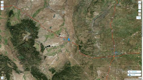 Laramie, Wyoming Map