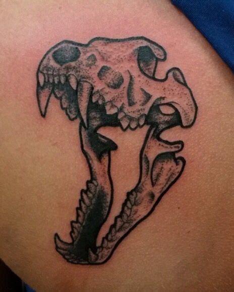 Canine skull Canine Skull, Dog Skull, Animal Skull Tattoos, Skeleton ...