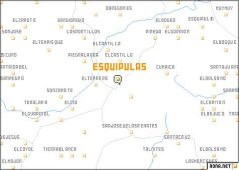 Esquipulas (Nicaragua) map - nona.net