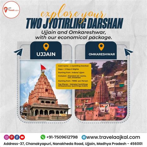 Ujjain, Omkareshwar Tour Packages| TravelAajkal - Tour and Travel ...