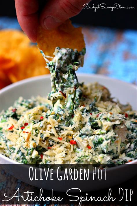 Olive Garden Hot Artichoke Spinach Dip Recipe - Budget Savvy Diva