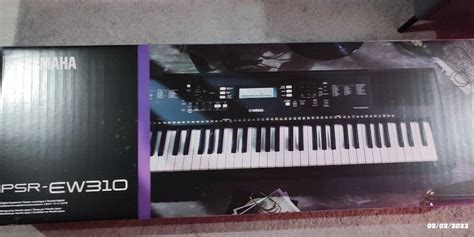 Yamaha Keyboard PSR-EW310, Hobbies & Toys, Music & Media, Musical Instruments on Carousell