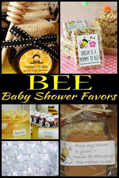 Bee Baby Shower Favors - Kid Bam | Bee baby shower, Bee baby shower ...